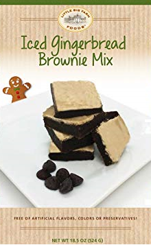 Iced Gingerbread Brownie Mix