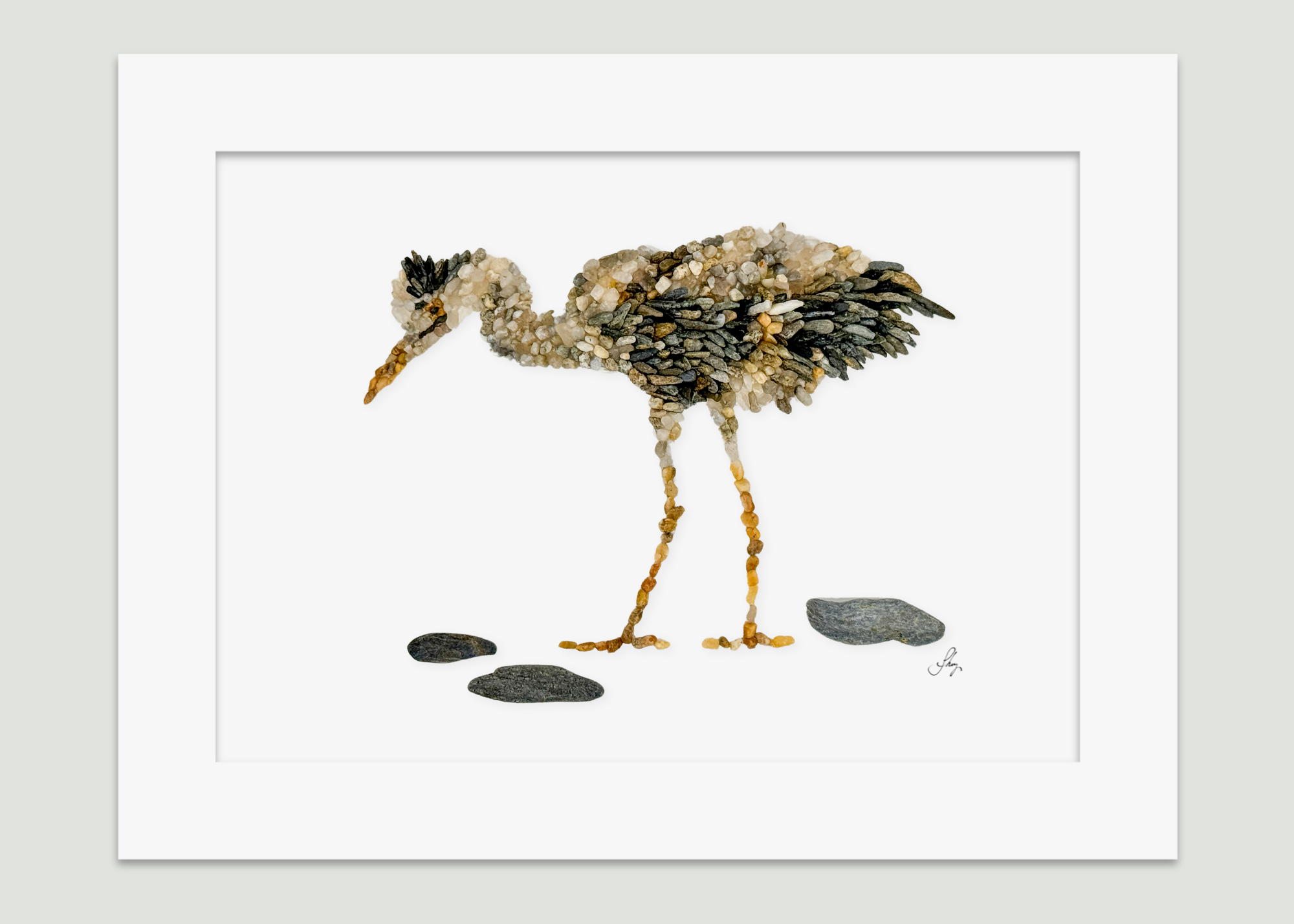 Wade the Heron | Print